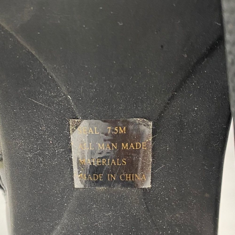 Me Too Black Zip Boots size 7.5 - Picture 5 of 8